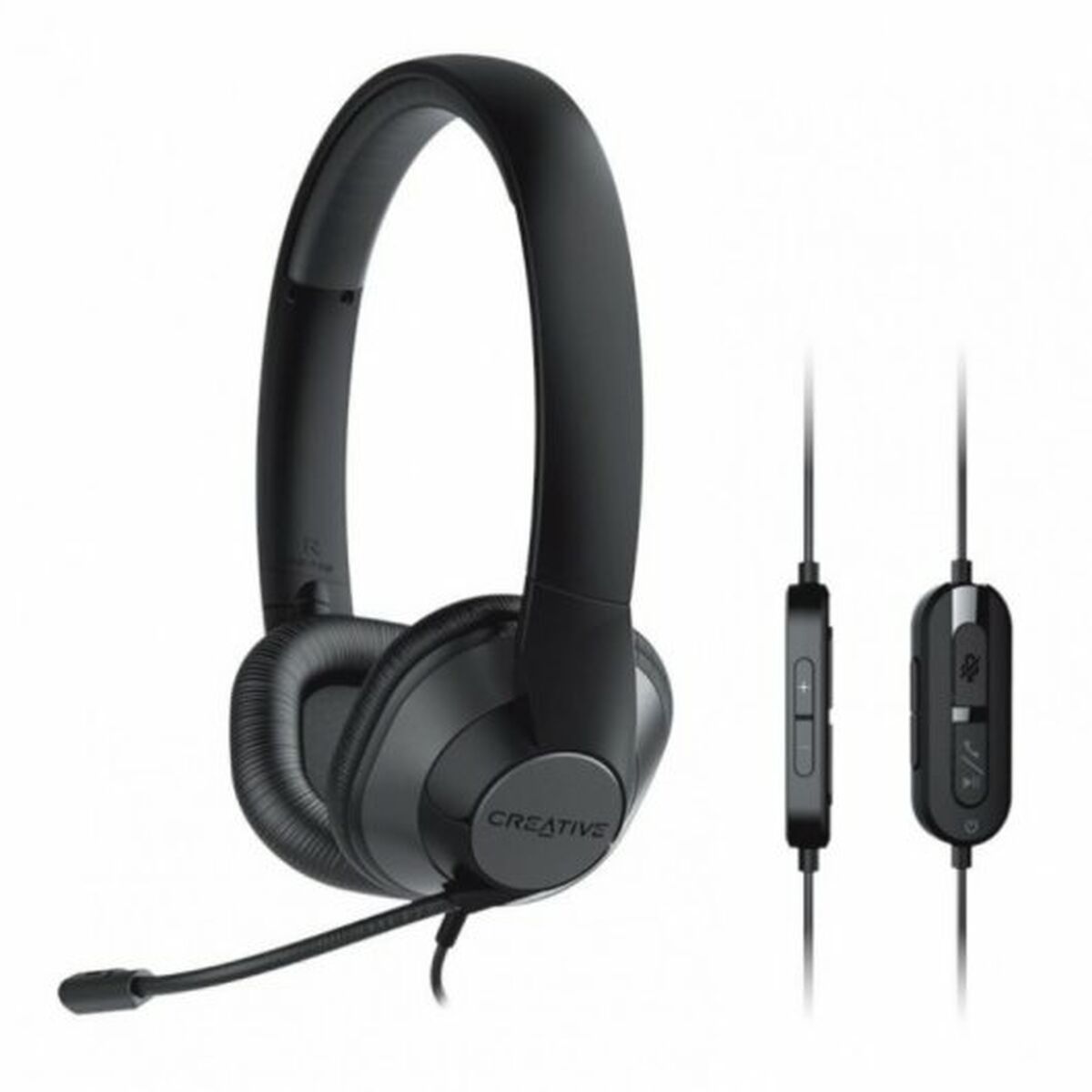 Auricolari con Microfono Creative Technology HS-720 V2 Nero